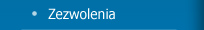 Zezwolenia